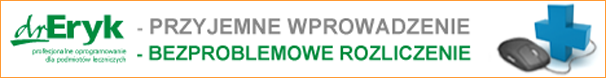 dr Eryk - sprawozdawczość NFZ, przyjemne wprowadzenie, bezproblemowe rozliczenie, drEryk, moduł sprawozdawczość, moduł korekty, moduł raporty dla GUS